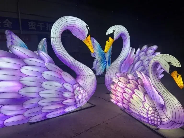custom light installations for events