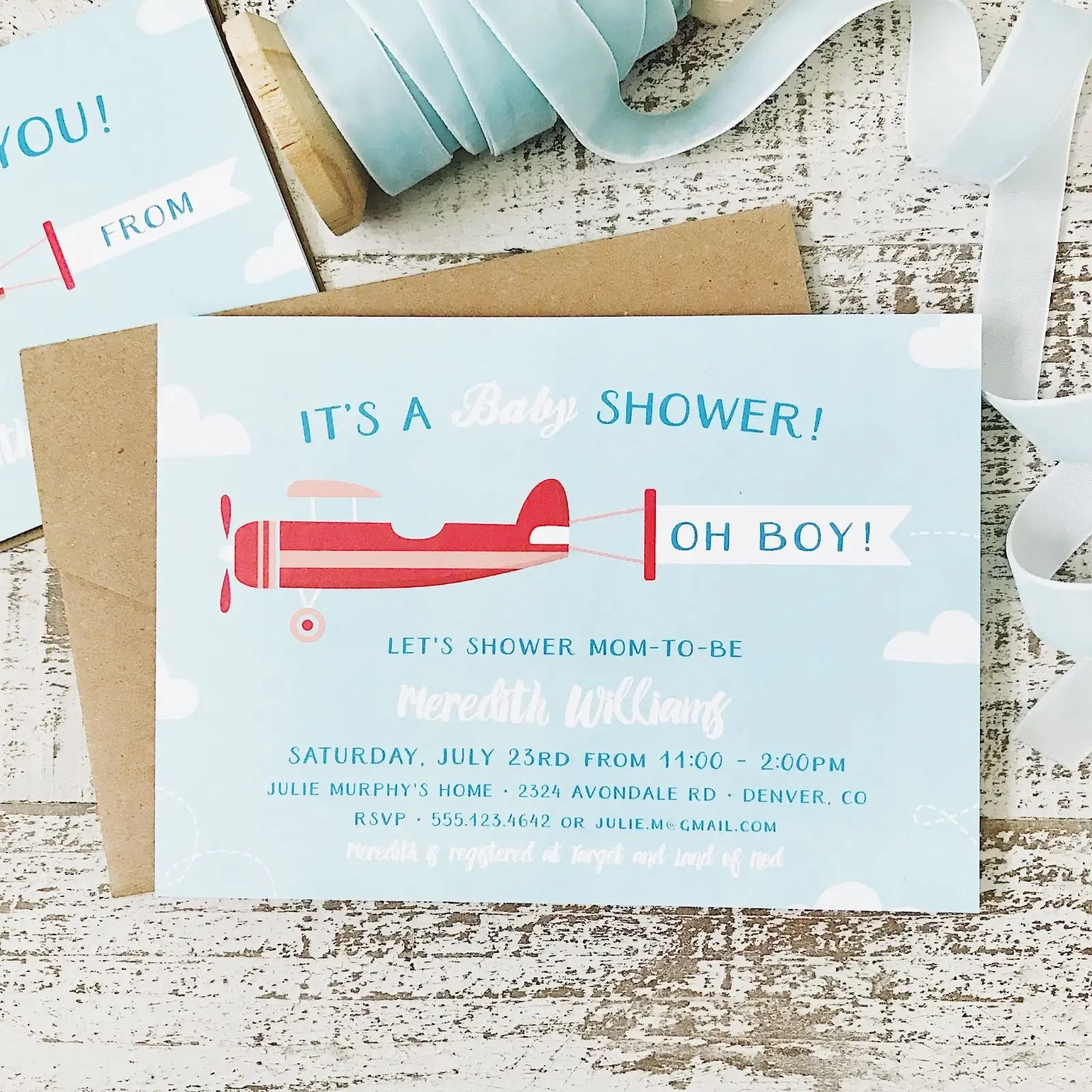 baby boy shower invitations