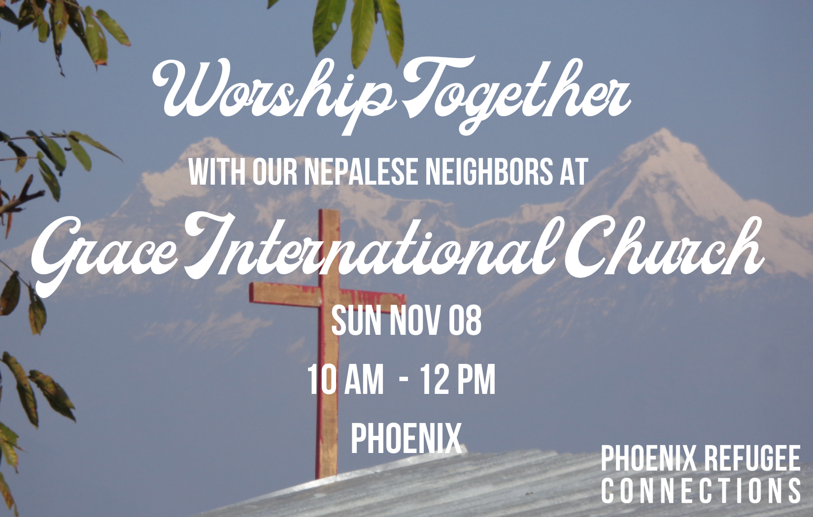 Worship Together with Our Nepali Brothers &amp; Sisters