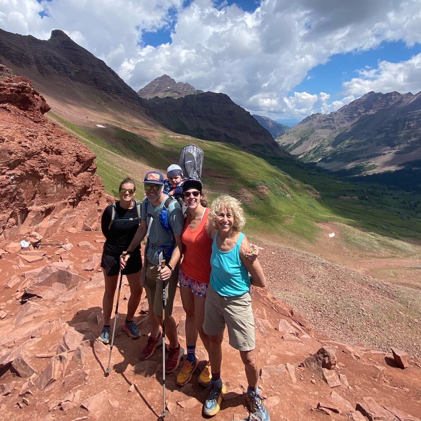 The hike at West Maroon Bells (12,500 ft) was simply epic.