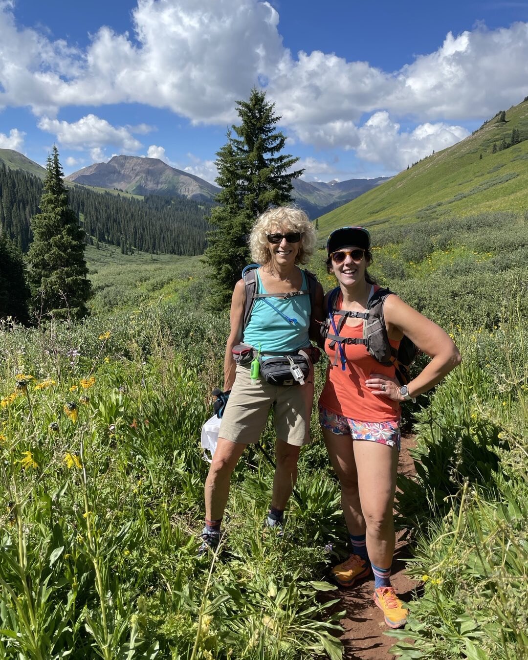 The hiking and wildflowers ( and keeping up with daughter) @kalasp were glorious