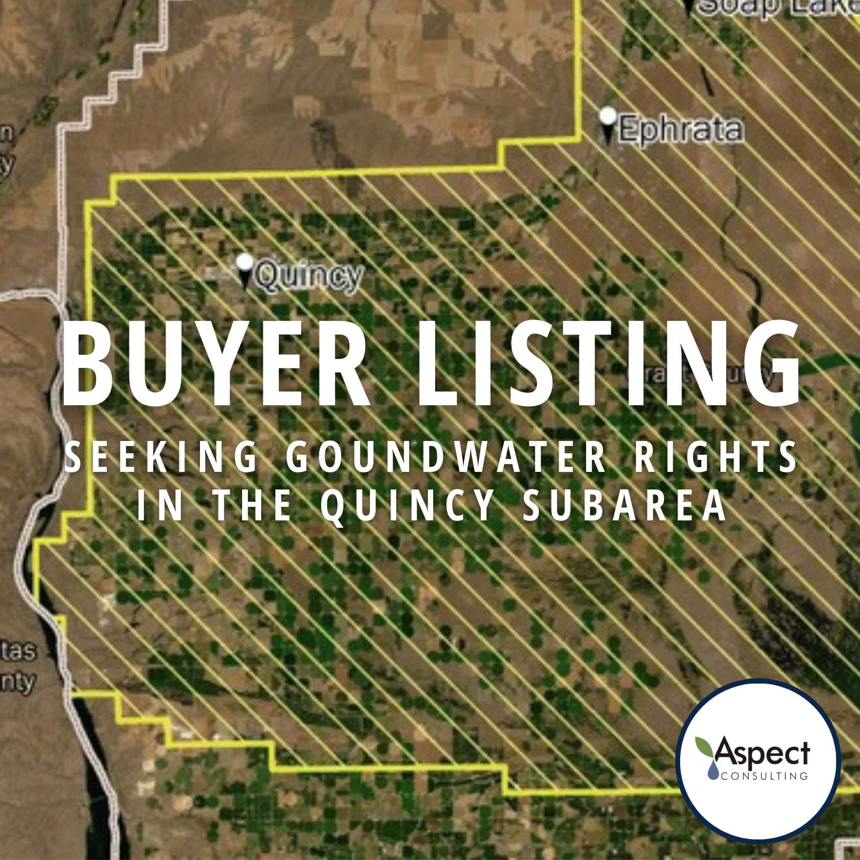 Seeking Groundwater Rights in the Quincy Subarea - Aspect Consulting