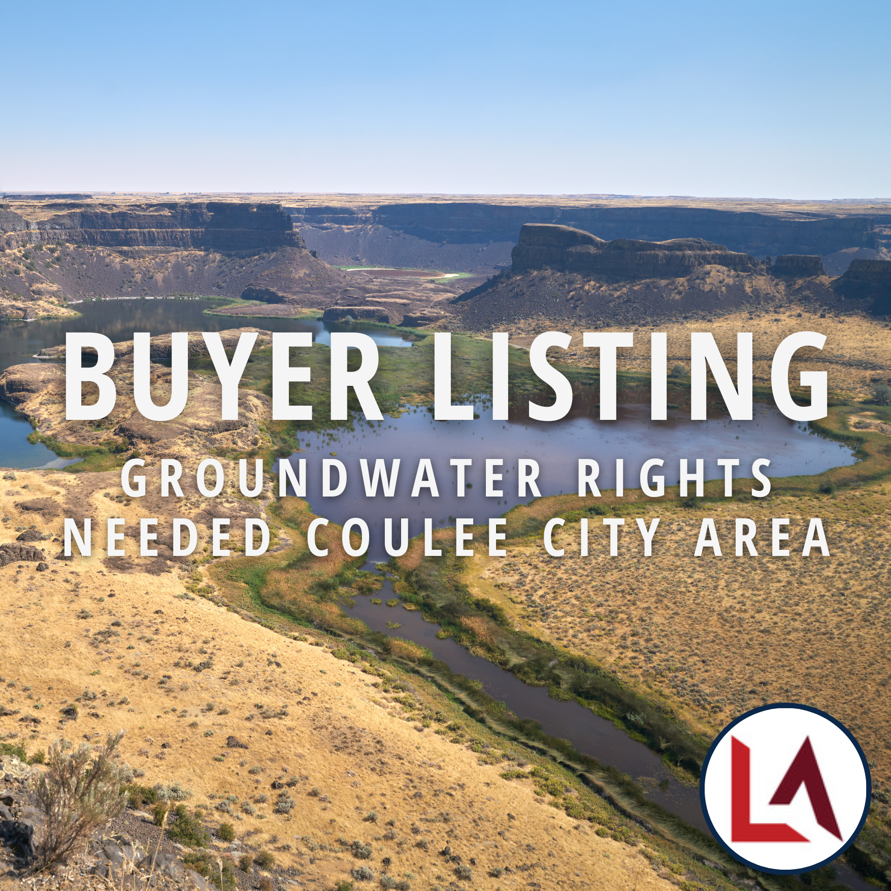 Seeking Water Rights to Buy or Lease in Coulee City Area - Landau Associates