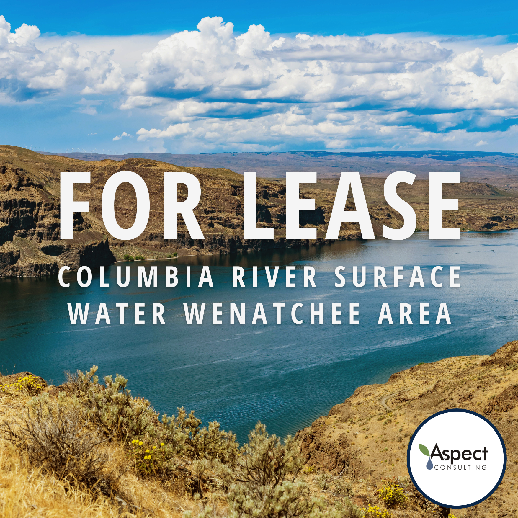 Columbia River Surface Water For Lease Wenatchee Area - Aspect Consulting