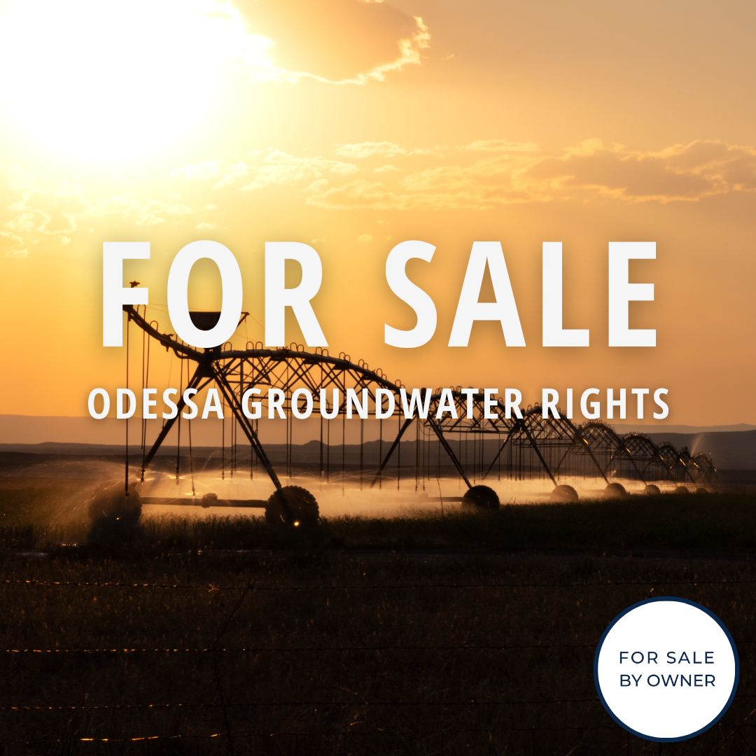 Odessa Groundwater Right For Sale