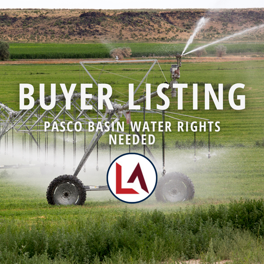 Pasco Basin Water Rights Needed