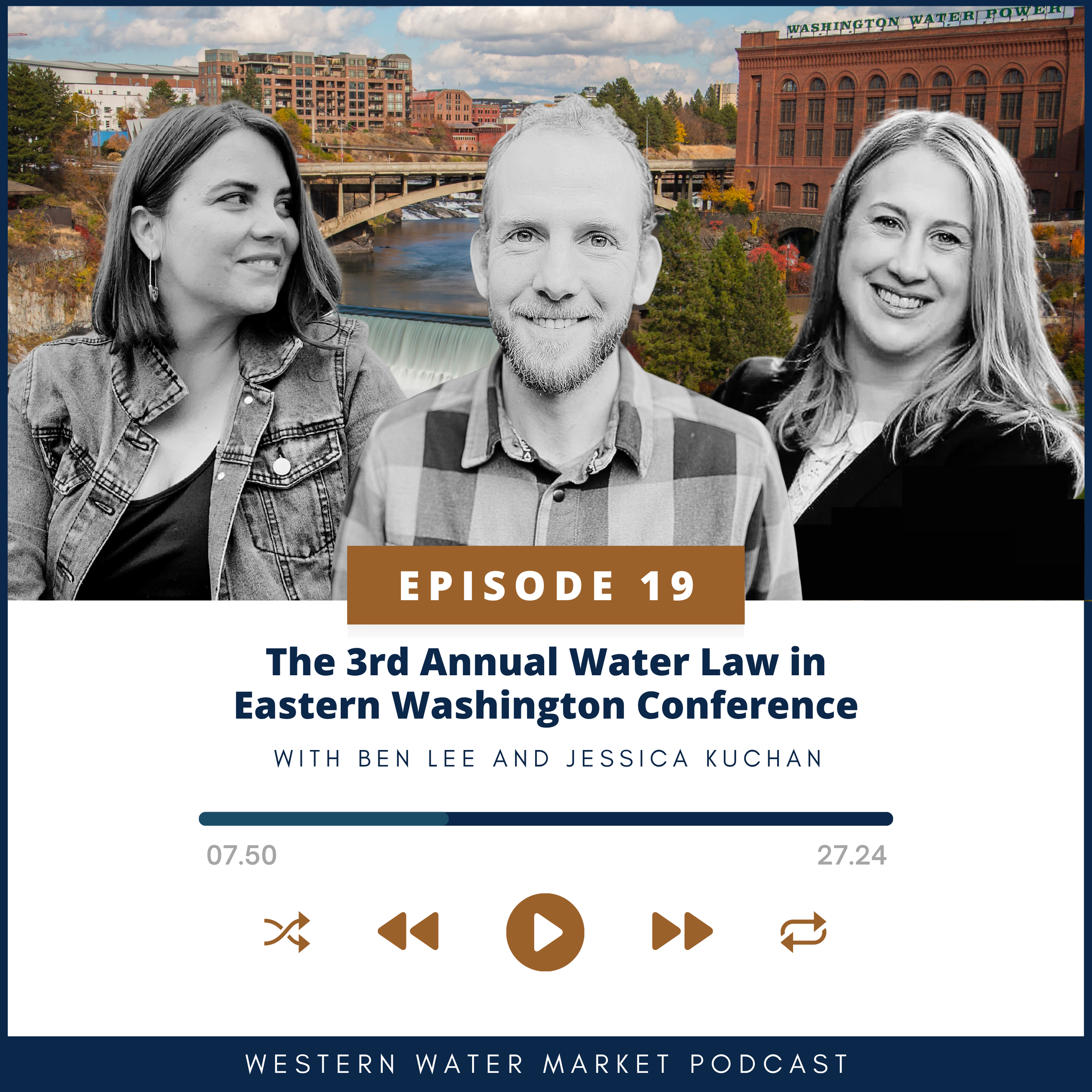 podcast cover for the Western Water Market Podcast Episode 19
