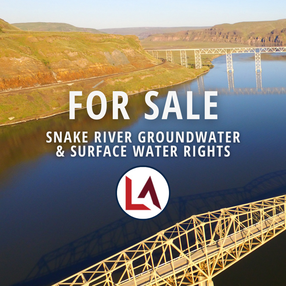 Snake River Groundwater &amp; Surface Water Certificates of Change For Sale