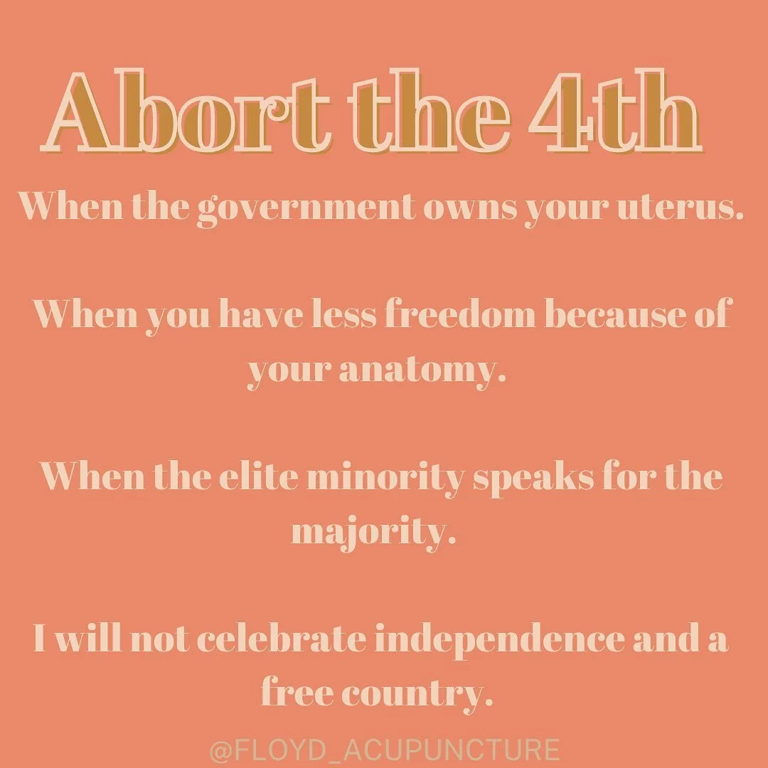 This week at work has brought me to my knees. As someone who works in healthcare, especially when the majority of my work has been in the reproductive health field and I am now living in Utah- a state I no longer have reproductive freedom in&hellip;.