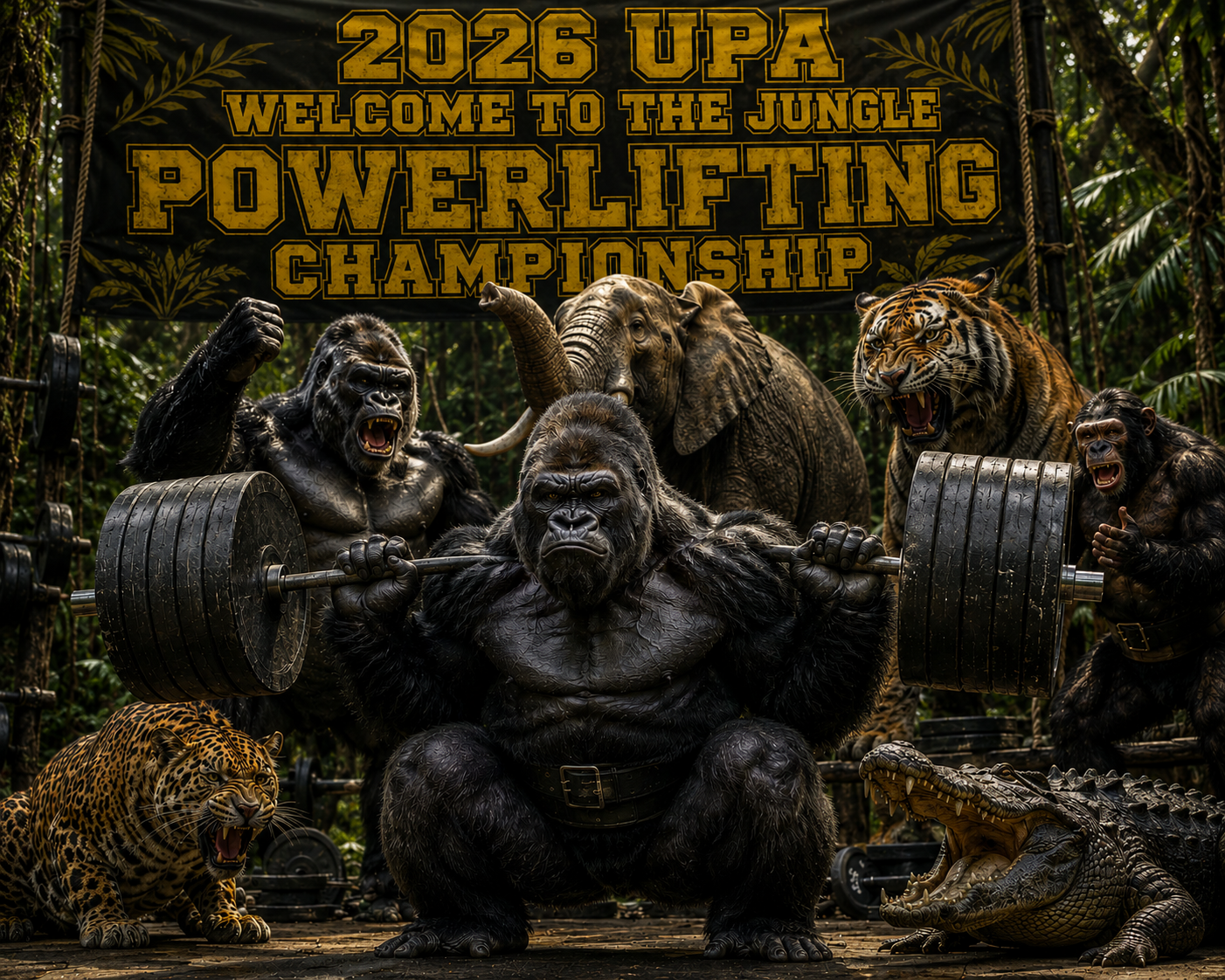 2026 UPA Welcome To The Jungle Powerlifting Championship Meet