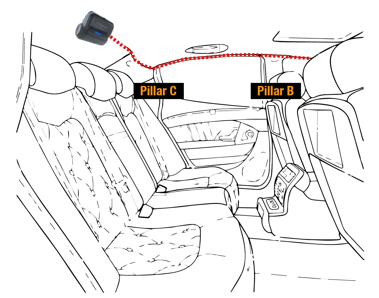 installation guide for your rear dash cam