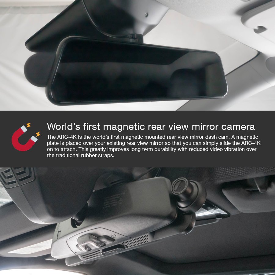 Mirror Camera for Car Touch Screen Video Recorder Rearview mirror Dash Cam  Front and Rear Camera