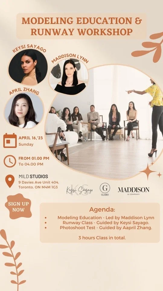 Modeling Education &amp; Runway Workshop 