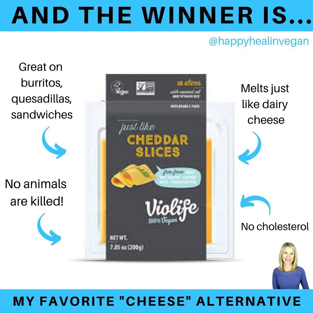 What is your favorite &quot;cheese&quot; alternative? Comment below.

Violife is by far and away my favorite plant-based cheese. It melts just like the real thing and they have many different flavors and options. Please note that from a health perspe