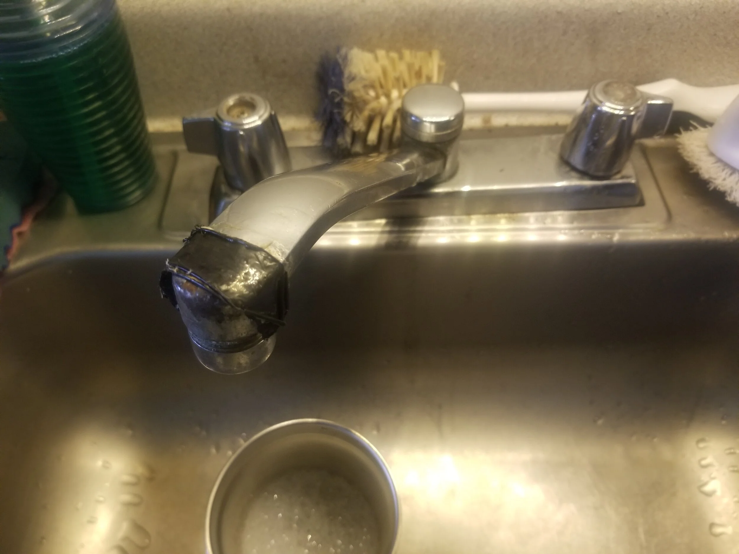 The Faucet Wins ... For Now