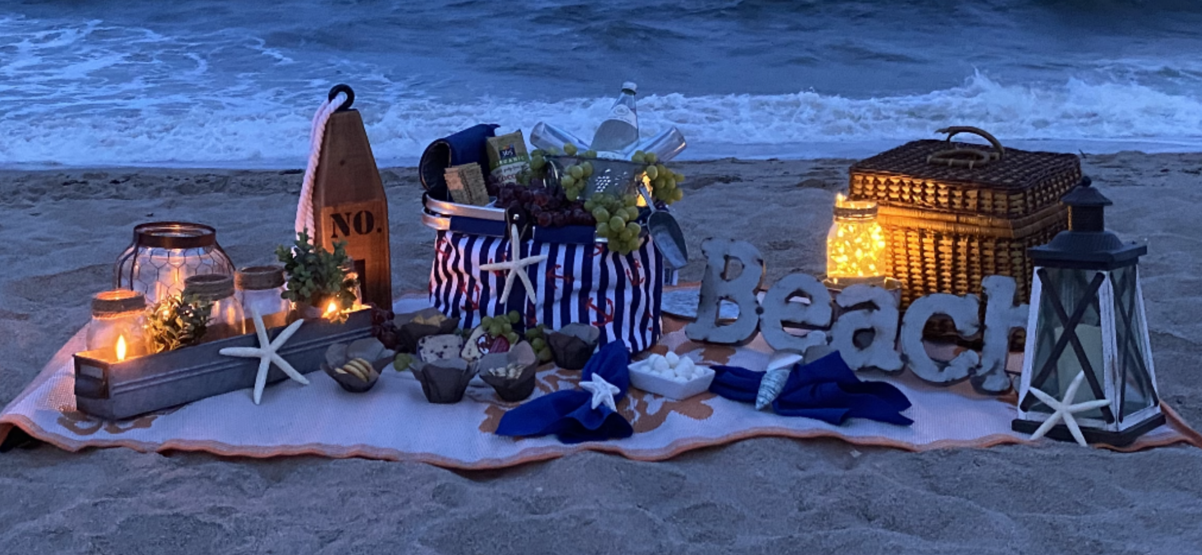 Relaxing sunset paddle board /picnic 