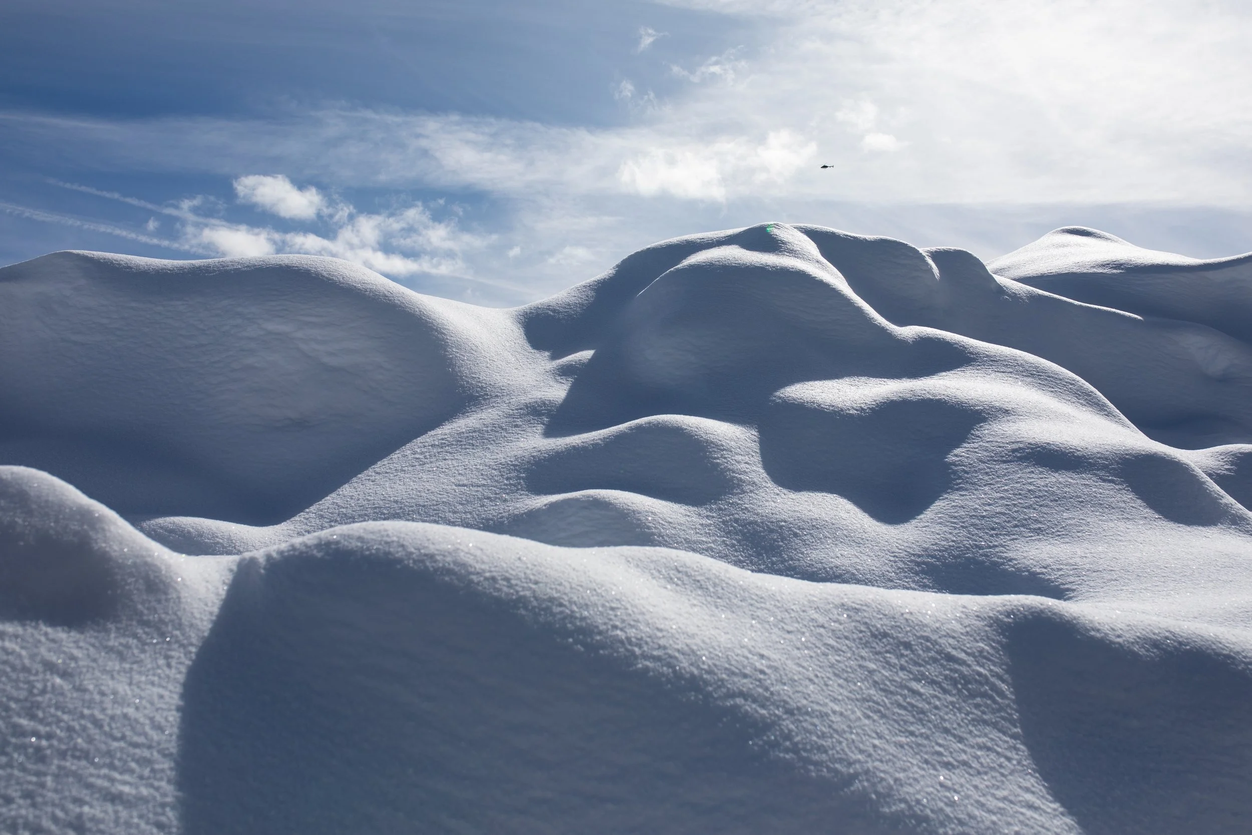 "Tahoe Avalanche" S.F. Chronicle - © William Hale Irwin