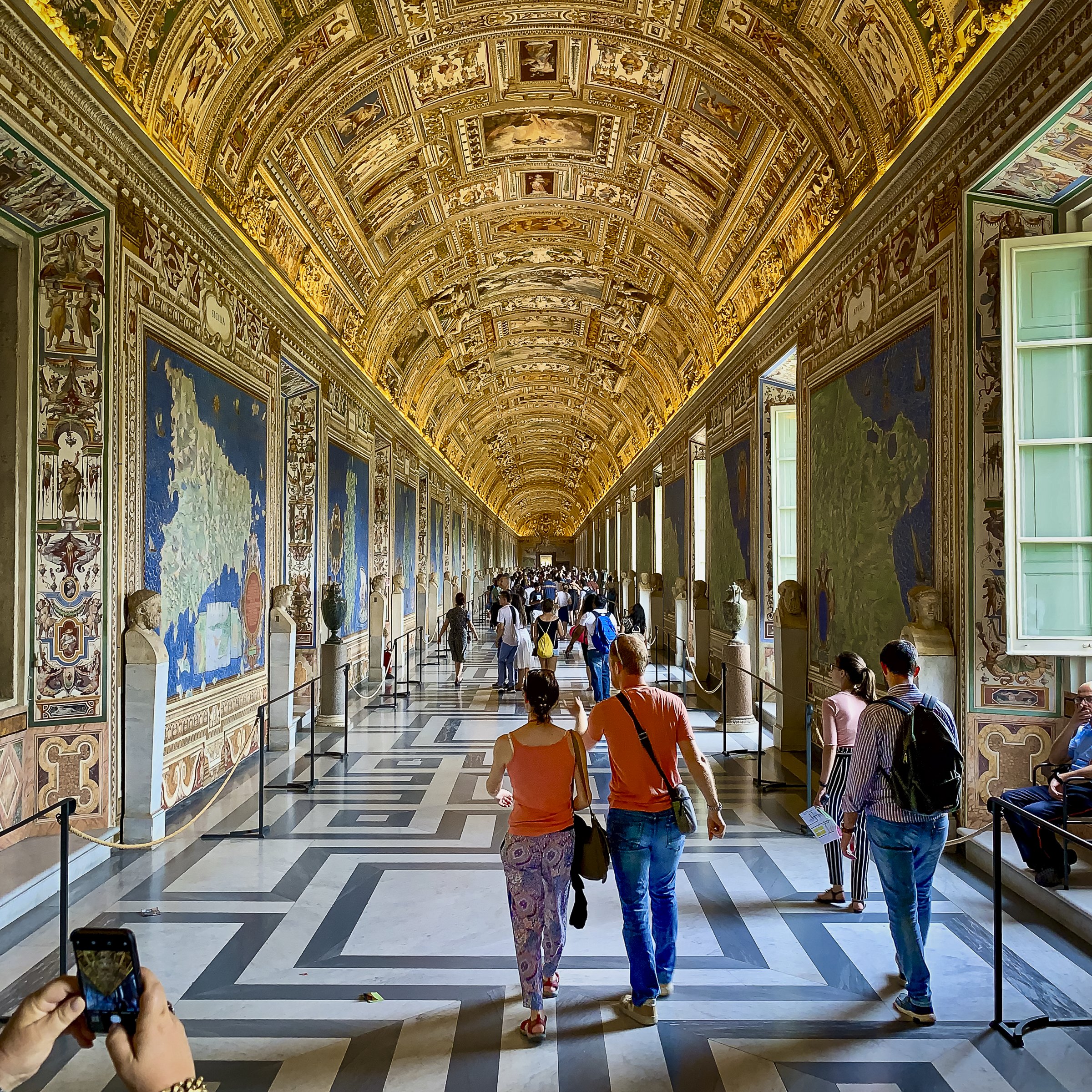 Hali of Maps, Vatican Museum