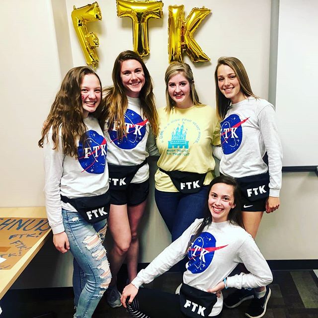 FTK has a special meaning to us. It stands for For The Kids and is the motto of Dance Marathons across thr country. Each Spring we print shirts for the Southport High School Dance Marathon in Indianapolis and it just might just be our favorite time o