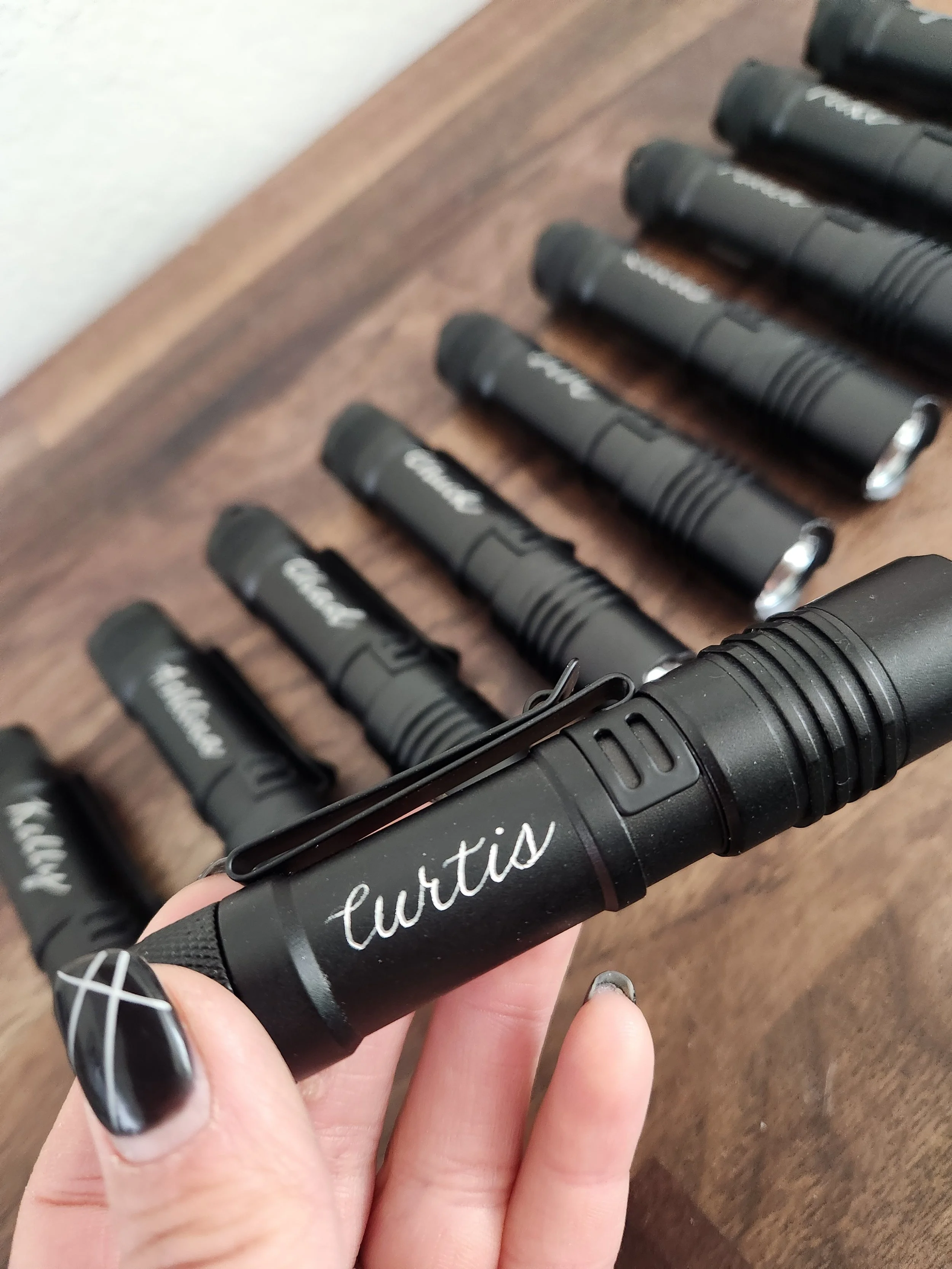 Kelly Chang | Colorado Event Calligrapher | Party Favor Personalization Bridesmaids Groomsmen