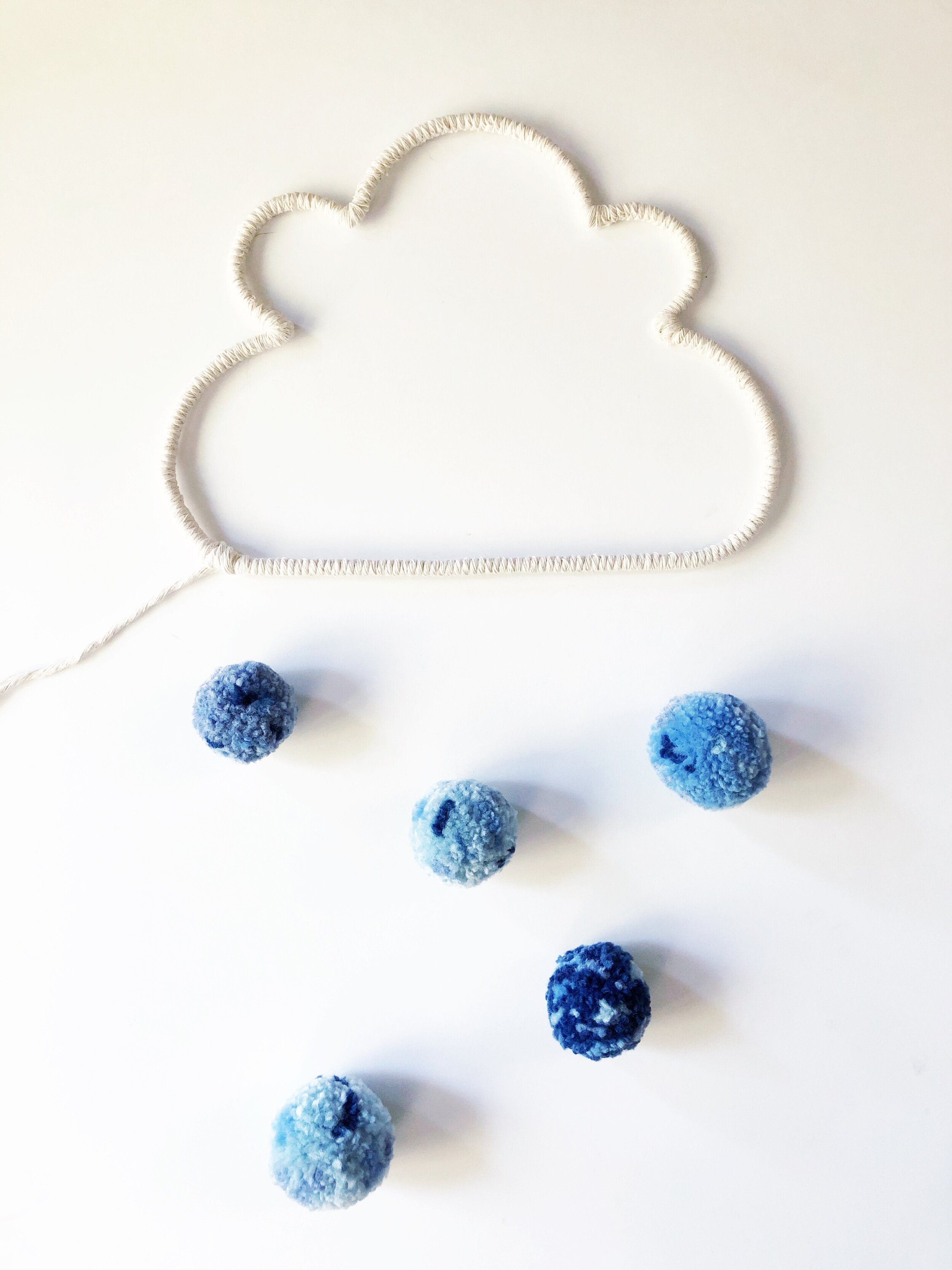 DIY Cloud Wall Hanging, a Step-by-Step Beginner's — KAYMA CO