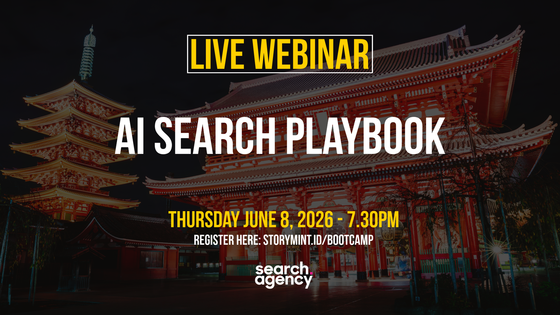 Live Webinar AI Search Playbook