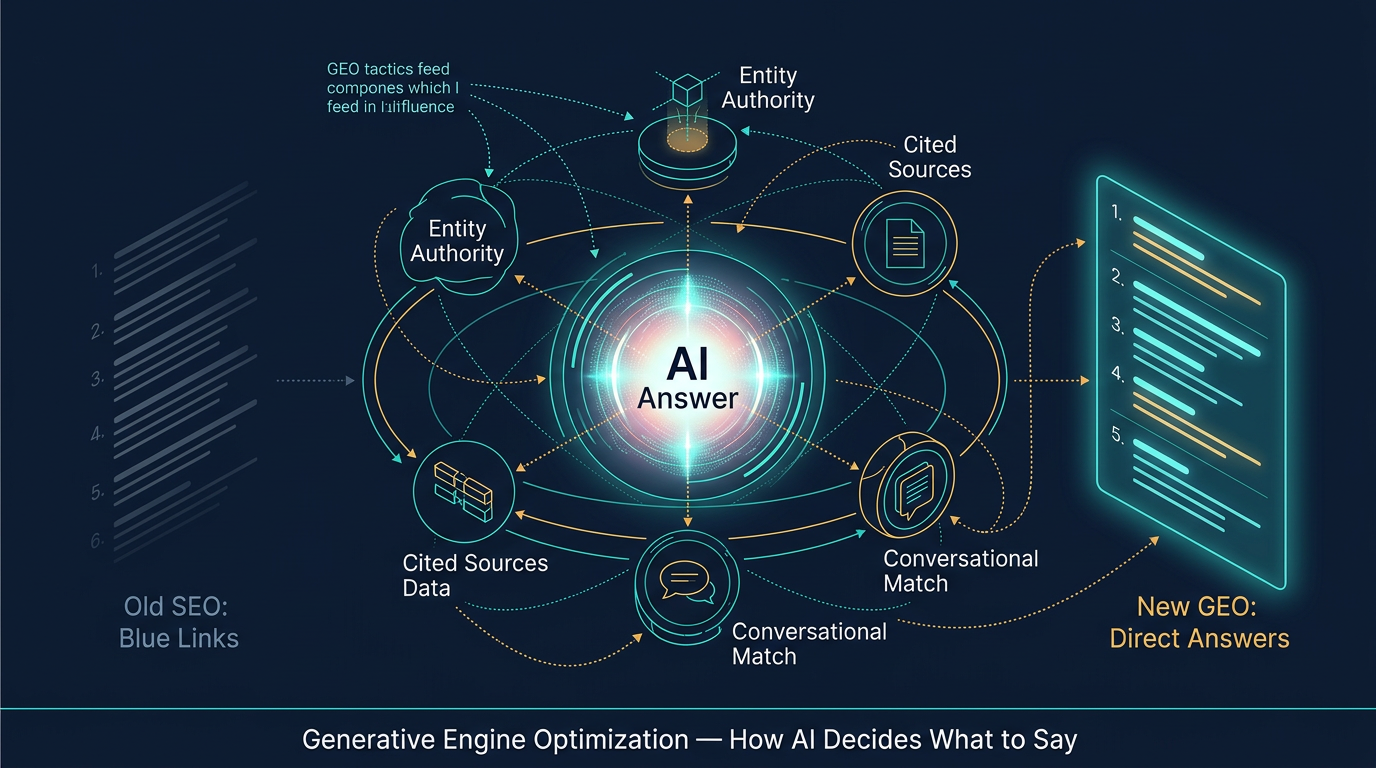 Generative Engine Optimization