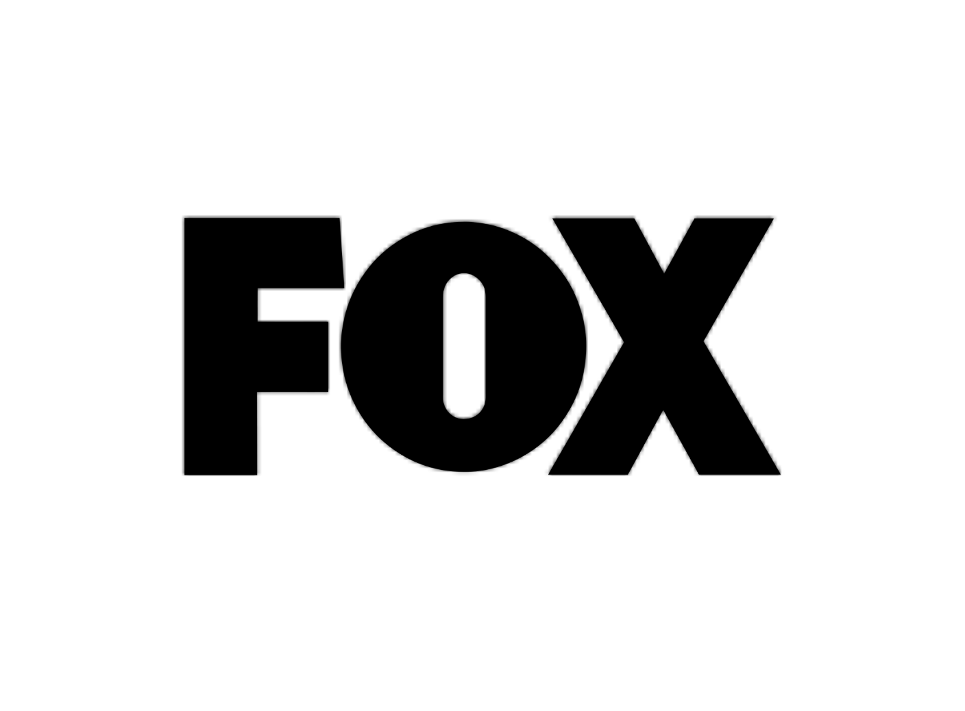 Black text spelling out 'FOX' on a white background.