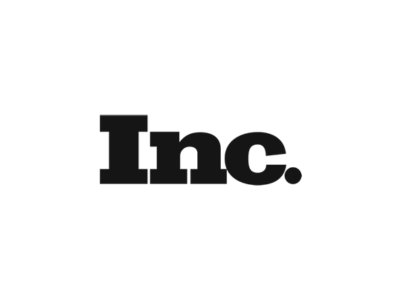 Inc. logo in black on a transparent background