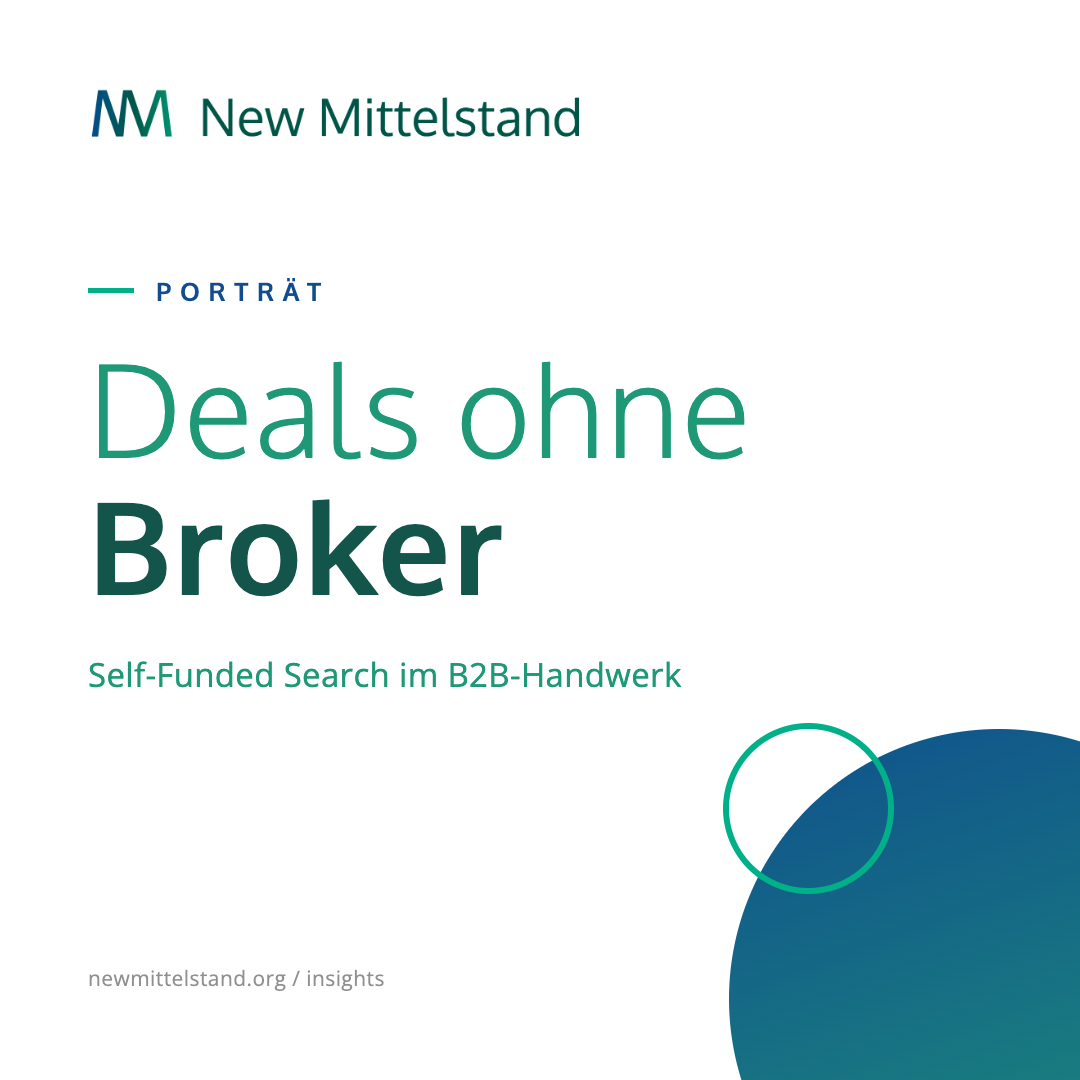 Die Kunst der kleinen Firma: Self-Funded Search im B2B-Handwerk