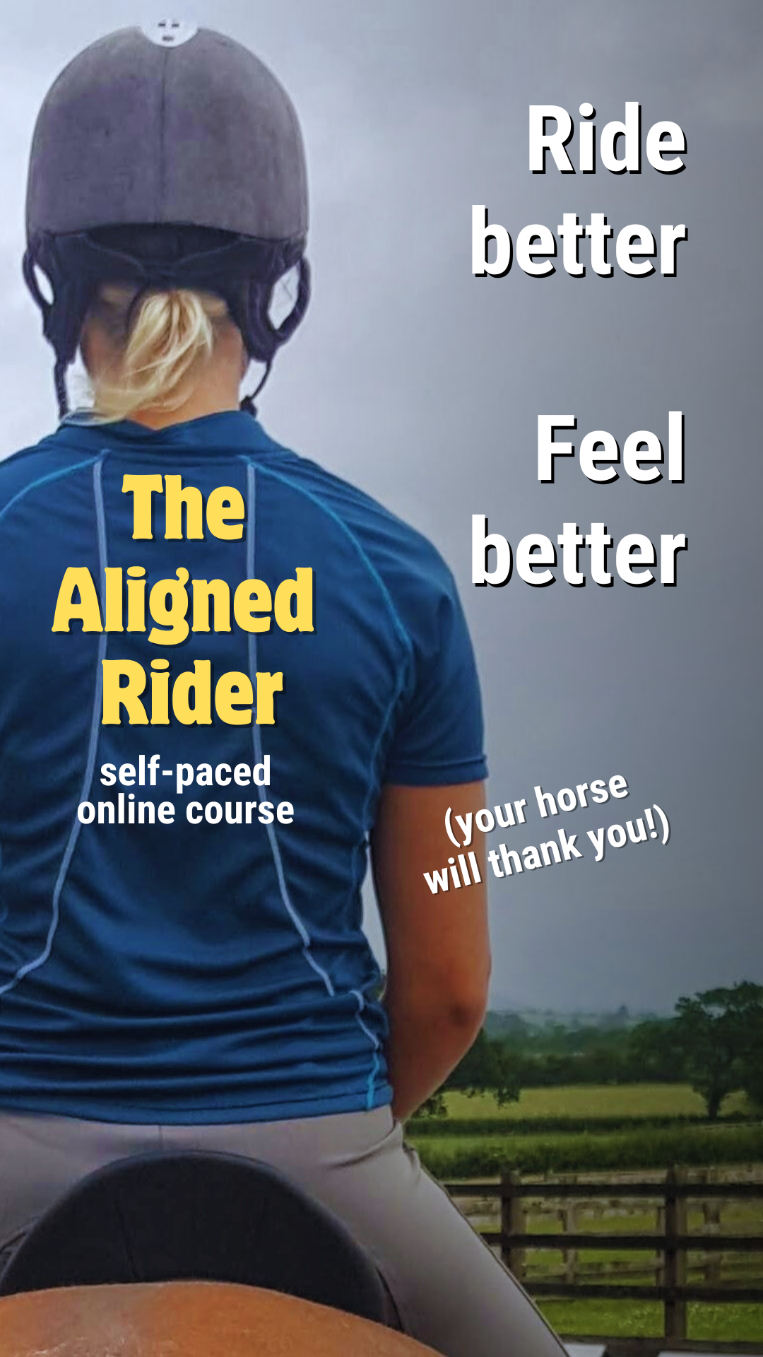 Good riding position