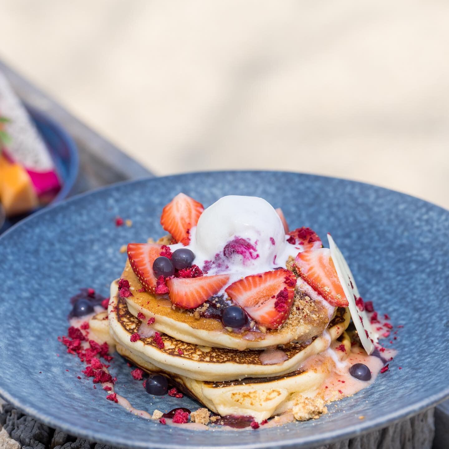 Our Berry Hotcakes 🍓are the perfect side to your morning coffee ☕️ 🥞