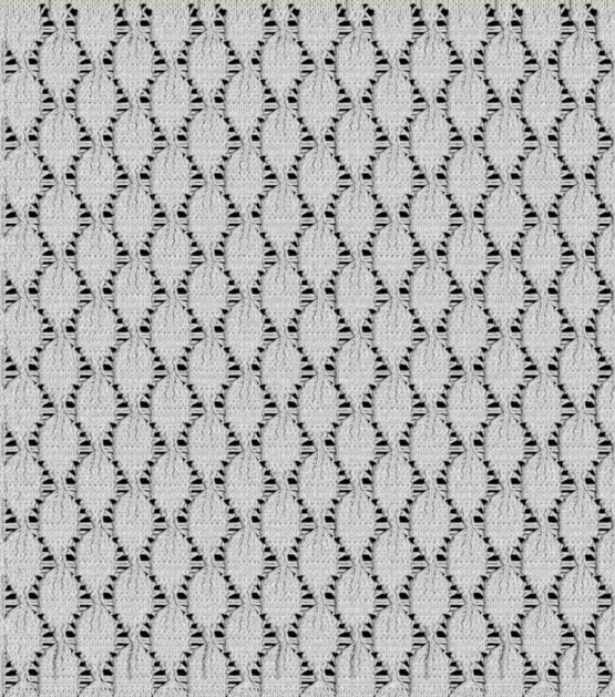 leaf pointelle lace