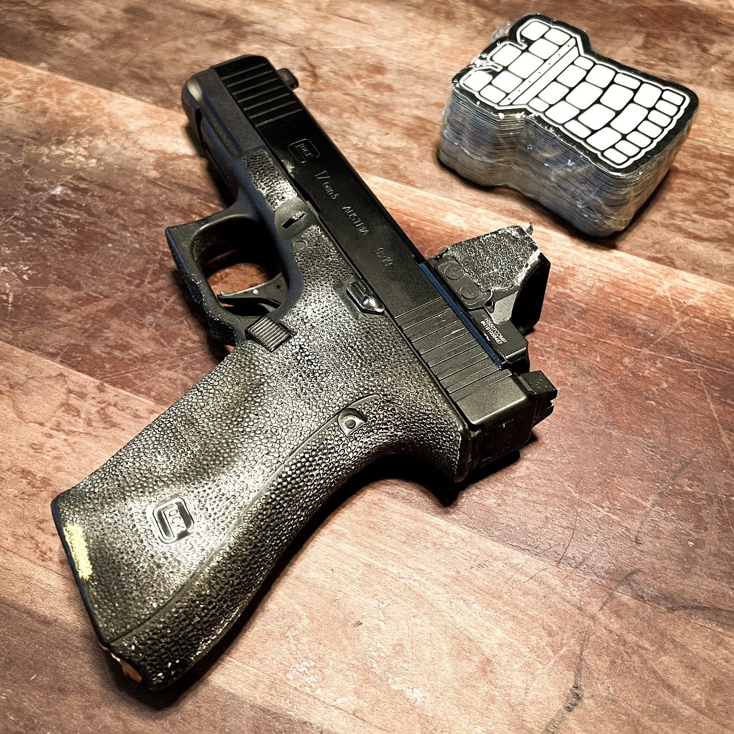 As much as the 47 train is alluring, paying hundreds of dollars for a recoil impulse I may or may not like is not worth the expense that could be spent on cases of 9mm. If you&rsquo;re in the market for a Glock, get a 47 and get good with it.

Lots o