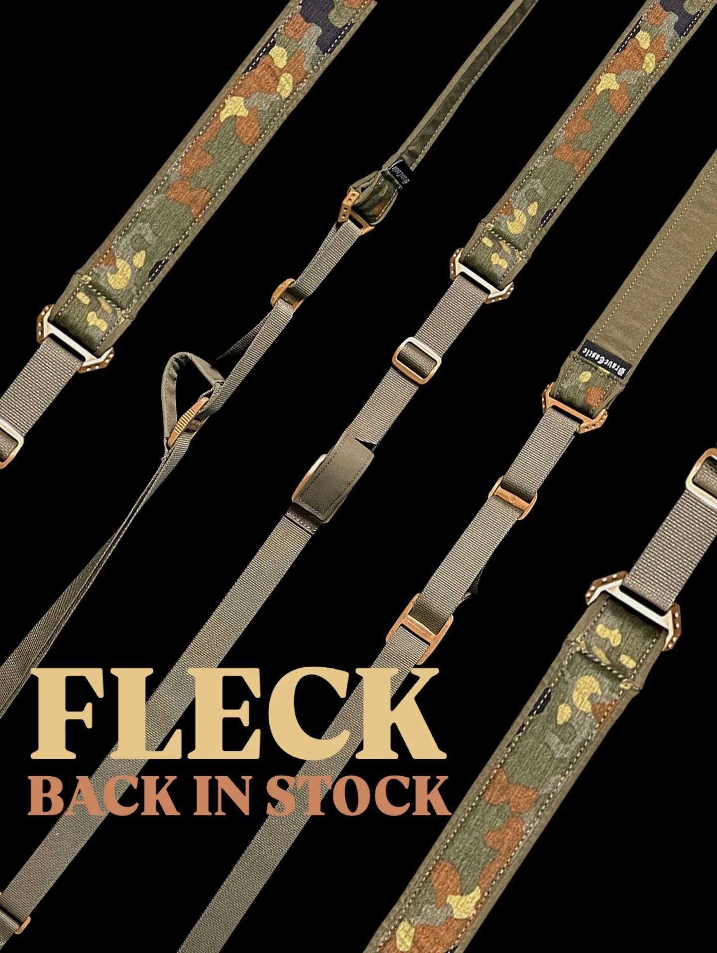 FLECKTARN SLANGS AND BETTER CLASSIC SLINGS ARE BACK IN STOCK