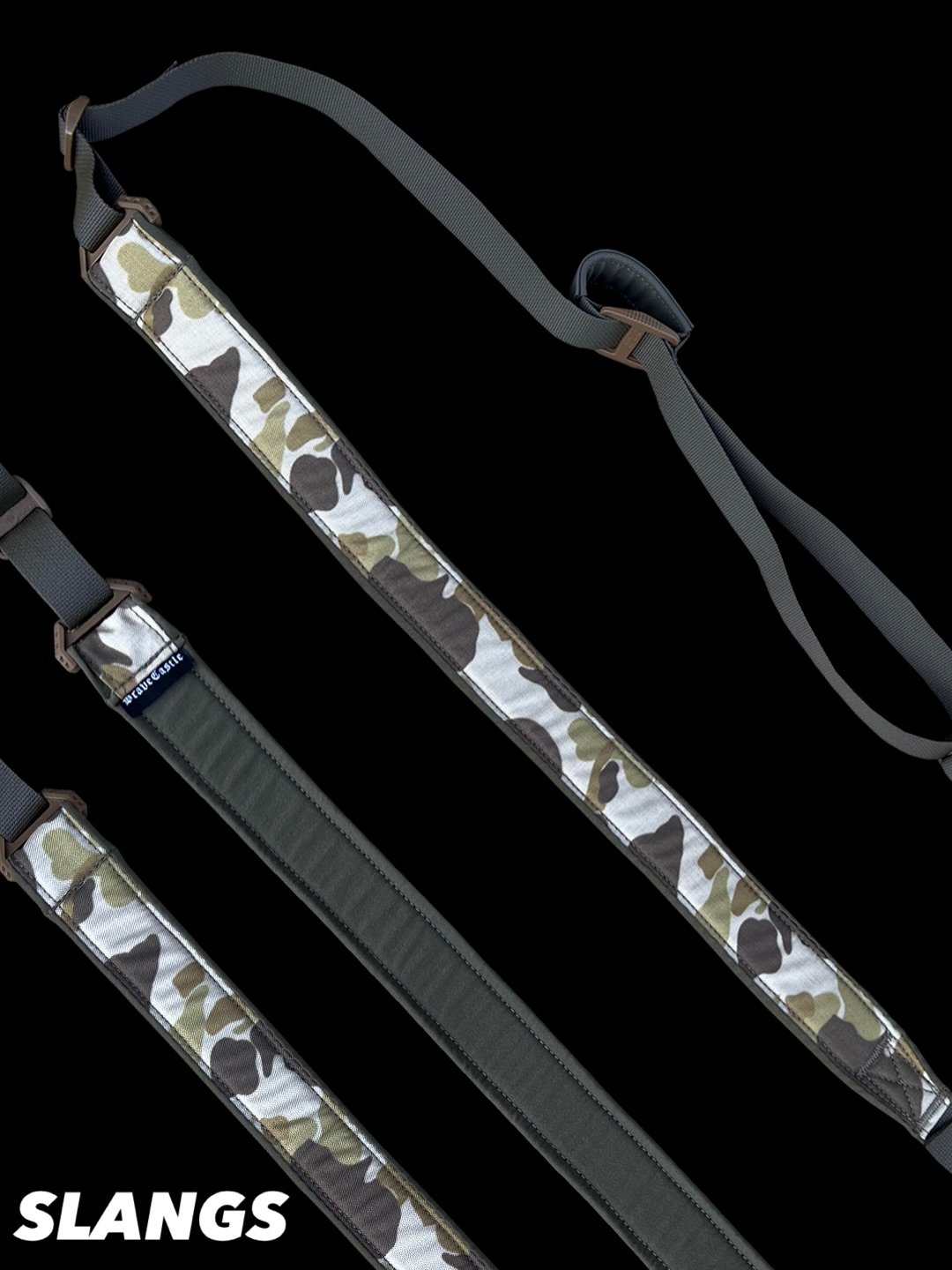 Forward pull rifle slings that changed the game. Slangs are the new approach to an old system and if you have not tried one yet, you should grab one. Don&rsquo;t like reverse pull? No problem, it&rsquo;s reversible so a standard pull can be set up. P