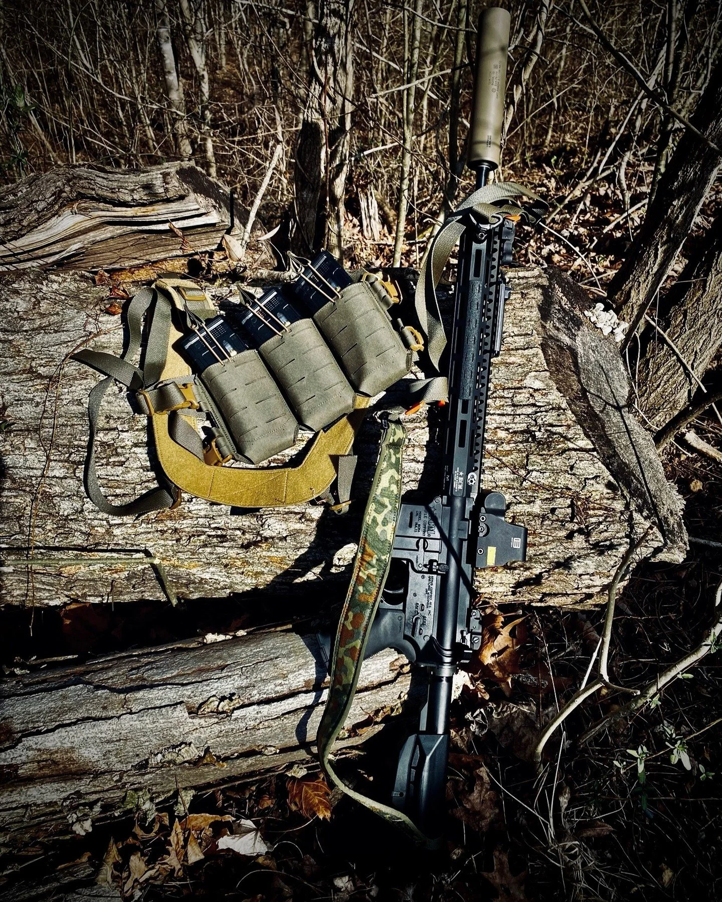 Be prepared - no matter the situation.
The BCRO Chest Rig keeps it streamlined &amp; ready. 
Three mags locked in, zero excess, full modularity. 
From range days to real-world use, it scales with your setup without slowing you down.
Paired with a Fle