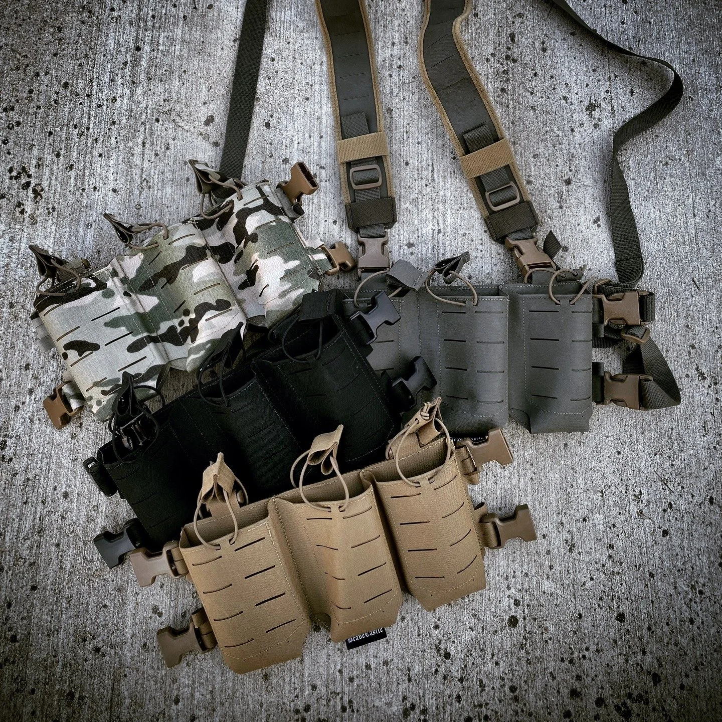 Stay ready without the bulk. The BCR0 Chest Rig keeps it stripped down, lightweight, and built to move&mdash;because your gear should work as hard as you do. Available in Ranger Green, Multicam, Black, and Coyote. Proudly made in the USA.