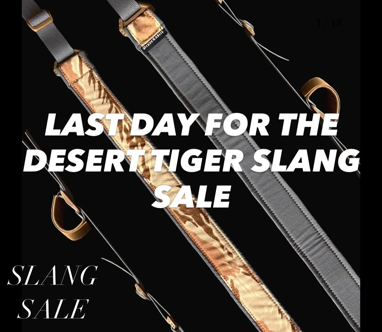 SLANGS * DESERT TIGER SLANG SALE* LAST DAY
Comfort meets unique usability. Forward throw loosening to keep your index hand moving forward as opposed to away. If a classic pull direction is preferred, SLANG adjustment direction is reversible. Experime