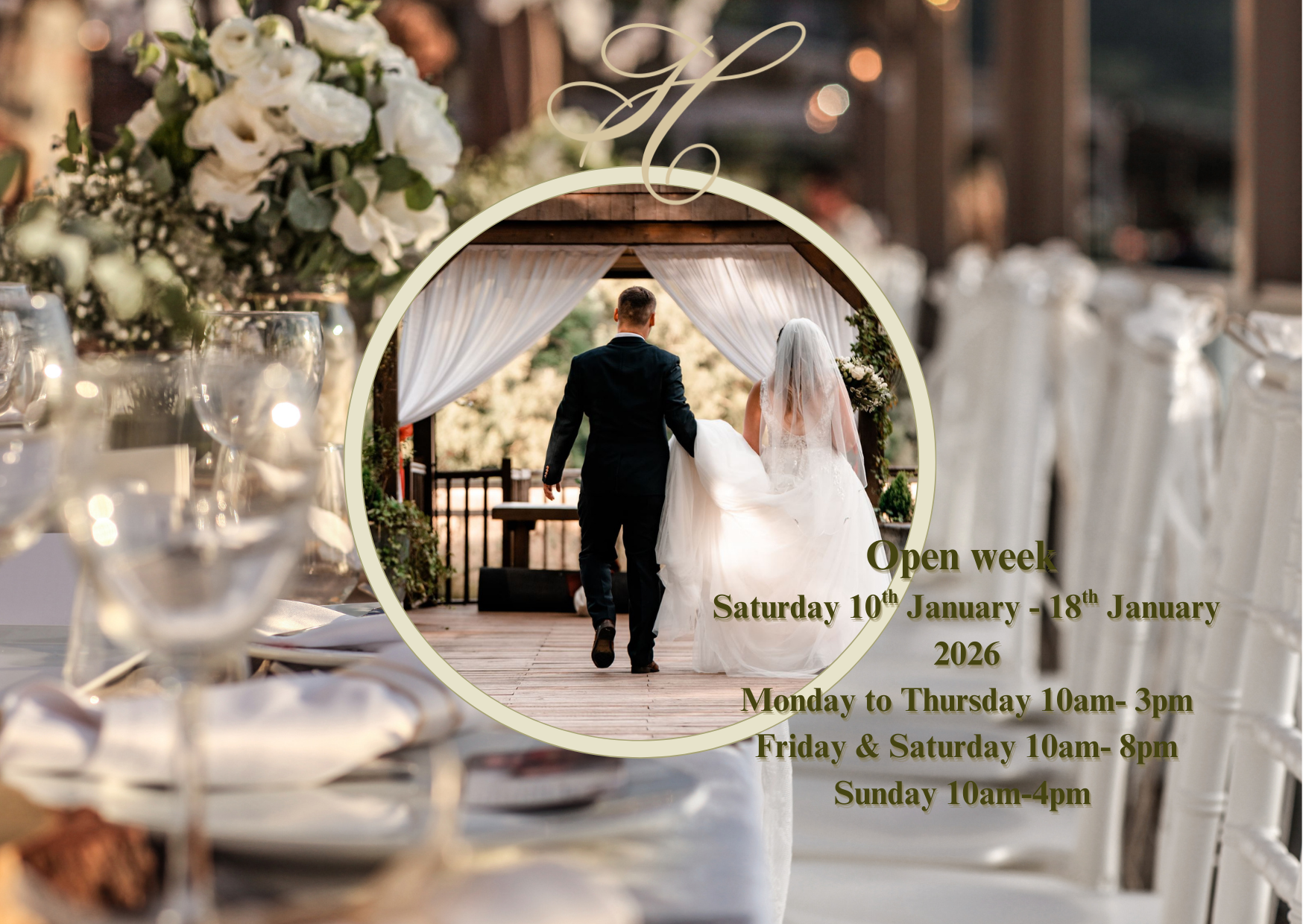 Wedding Open Week