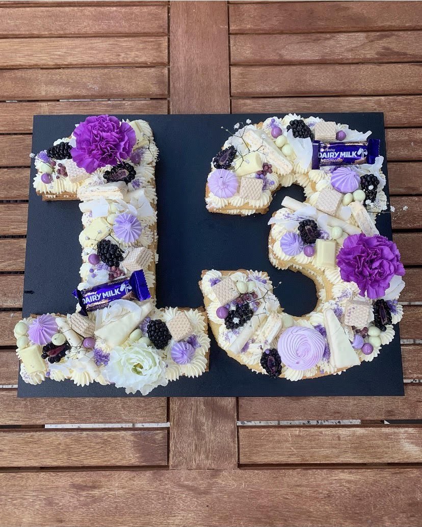 Letter + Number Cakes – Cake by Deb
