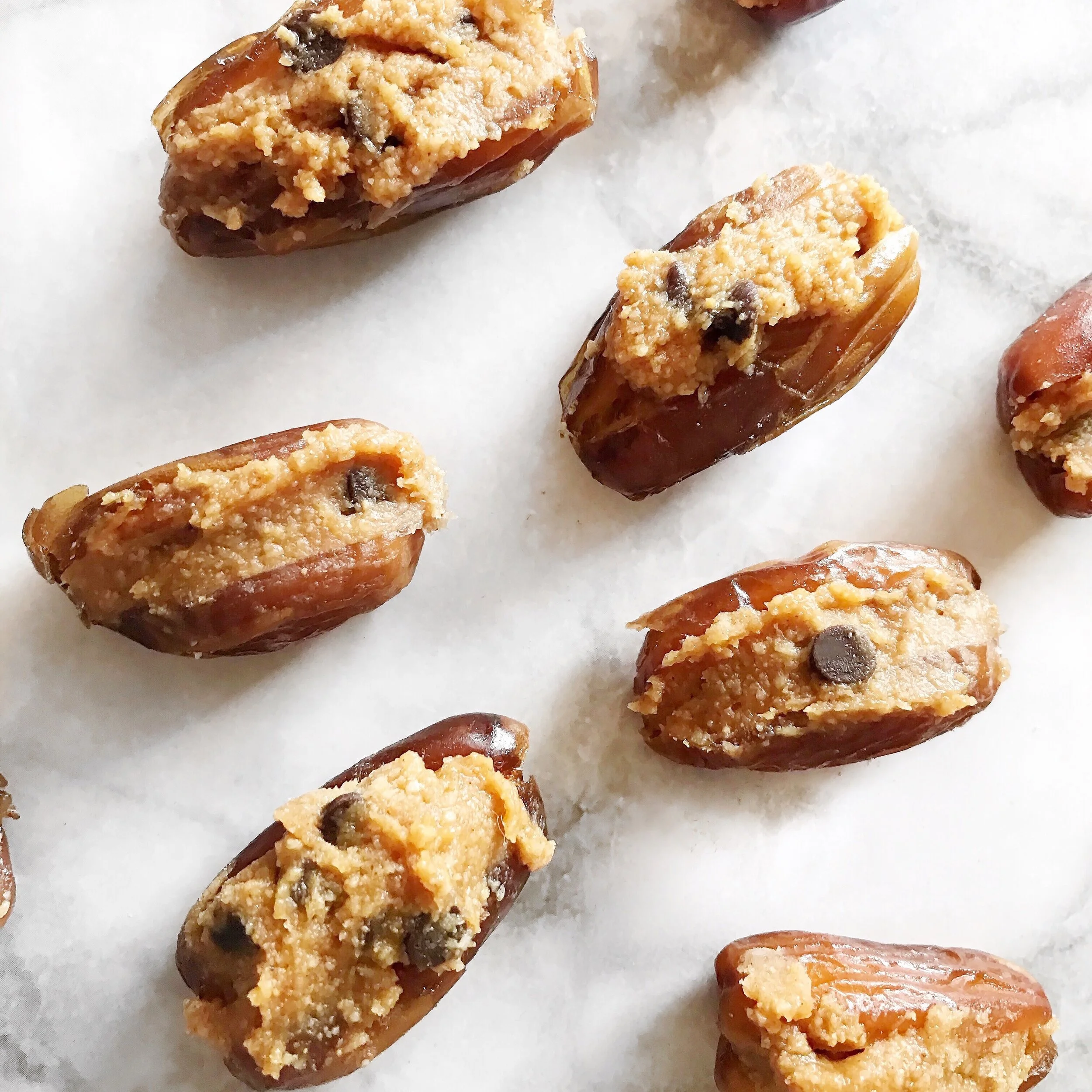 “Cookie Dough” filled Dates