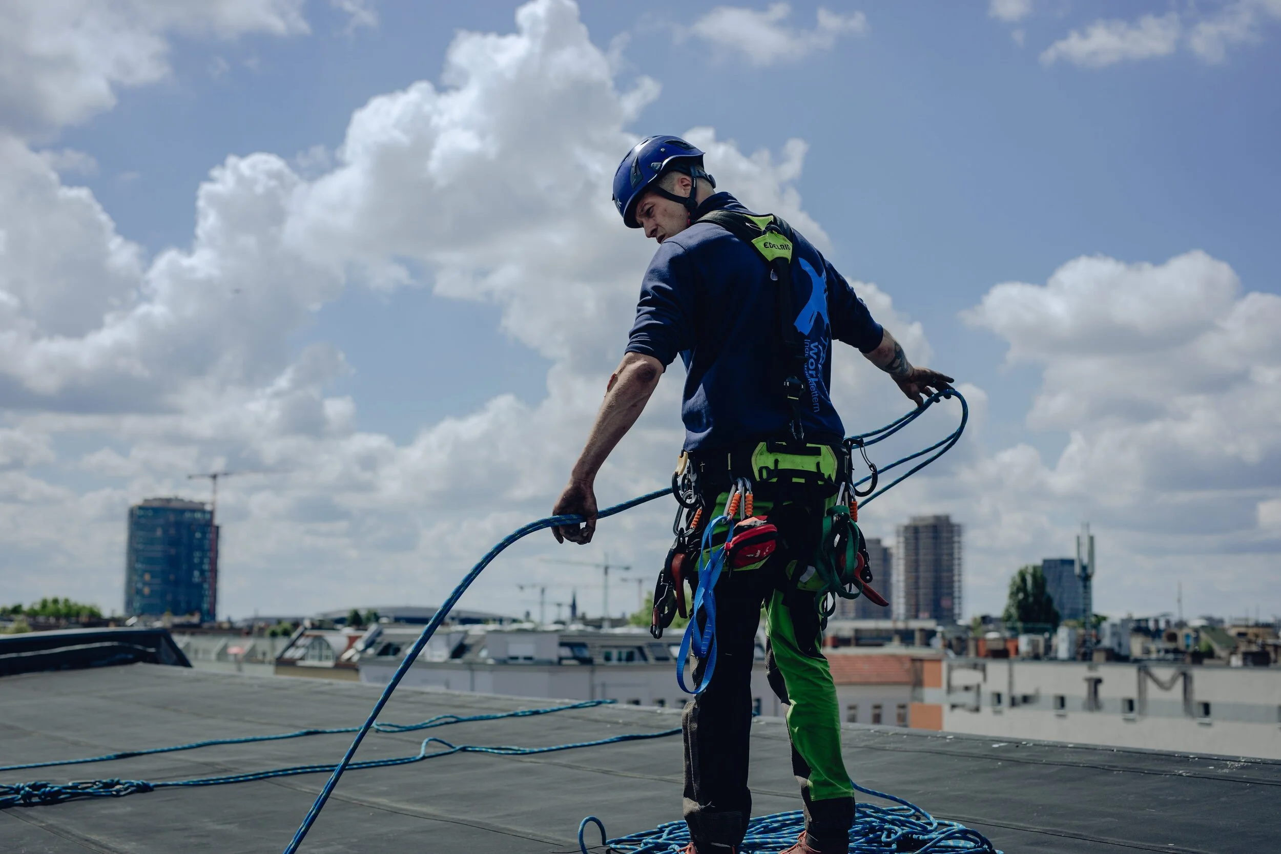 Xtreme Worker Industrieklettern