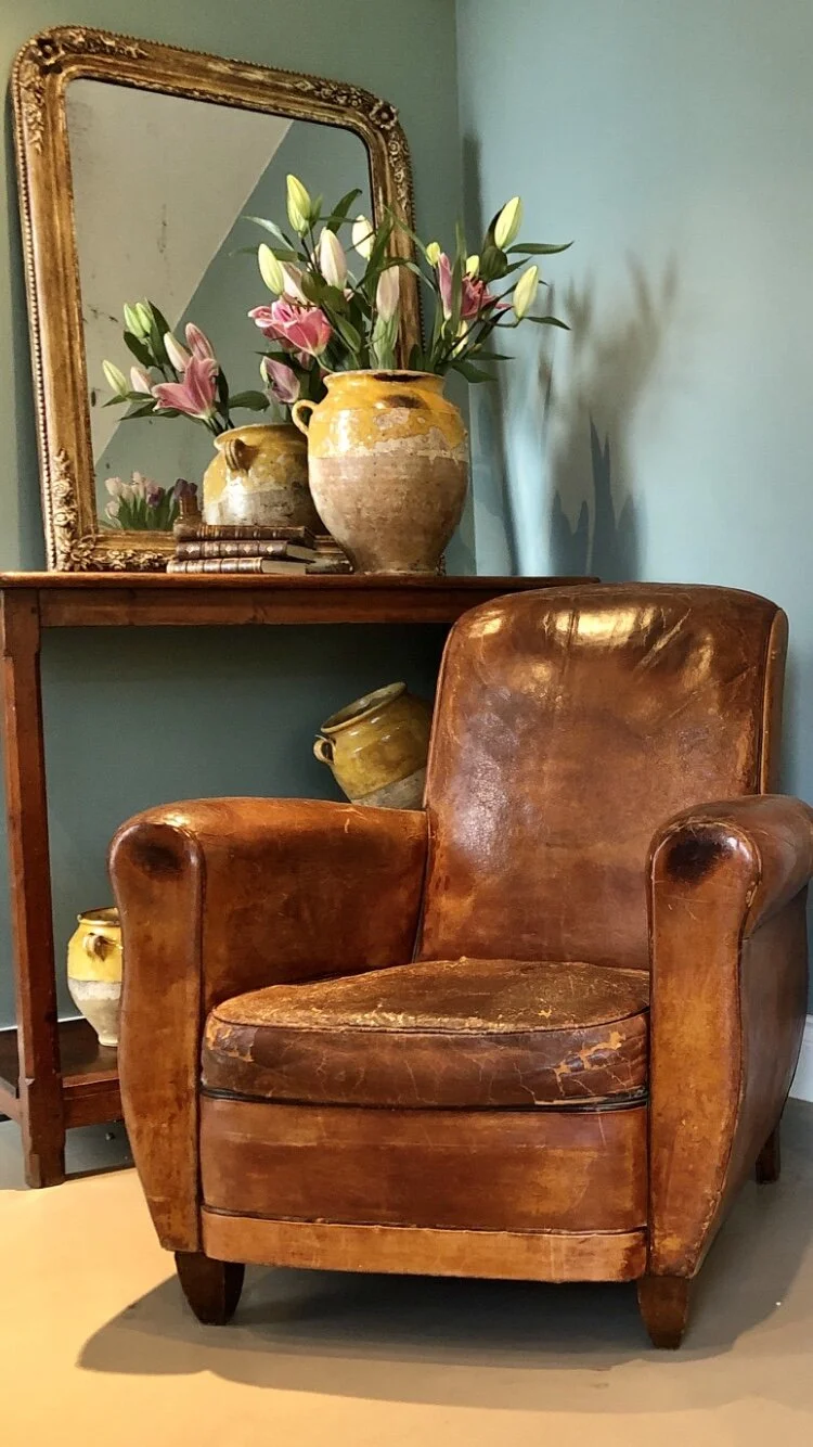 Pair of Club Chairs