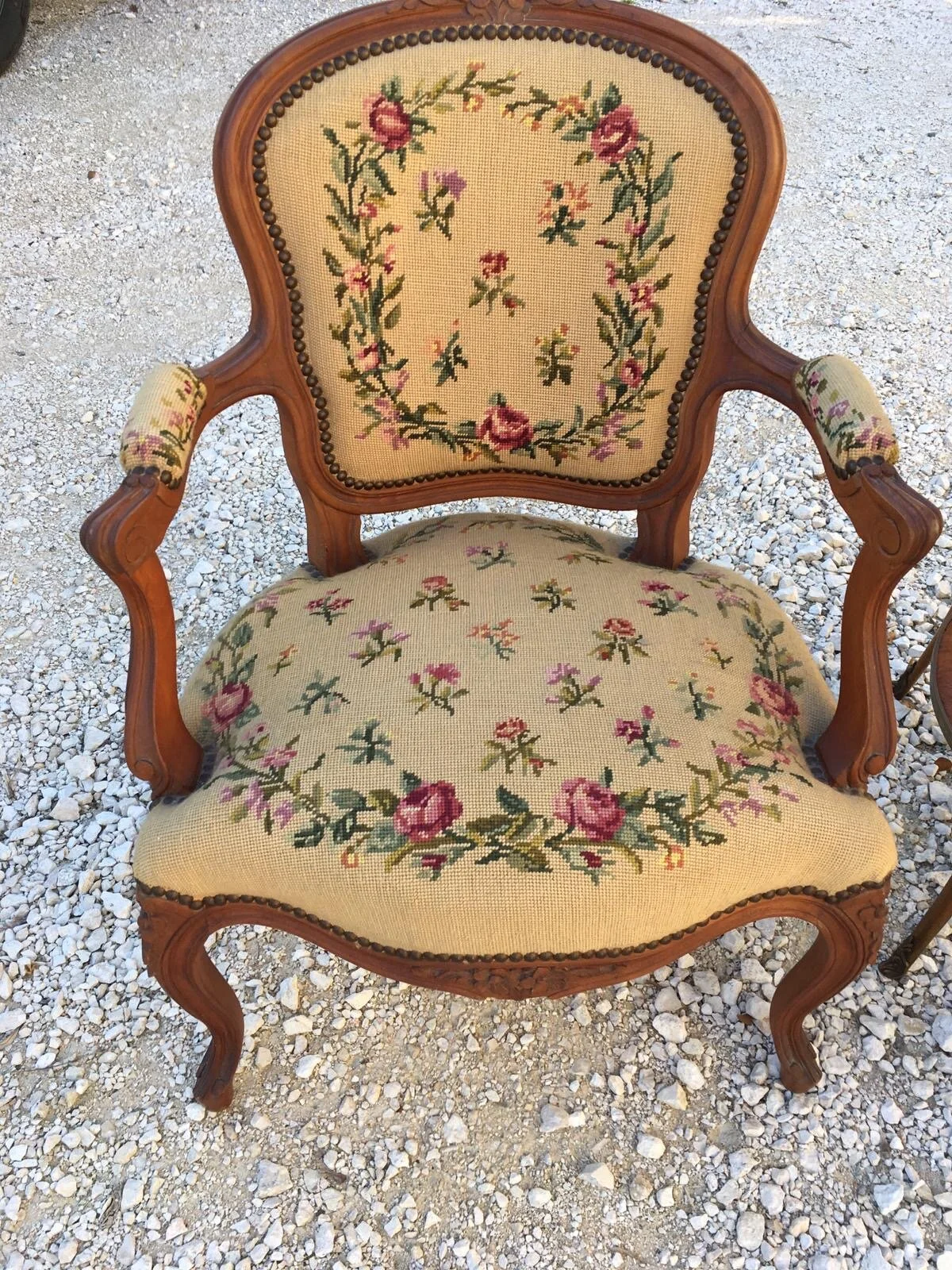 Mahogany Armchair