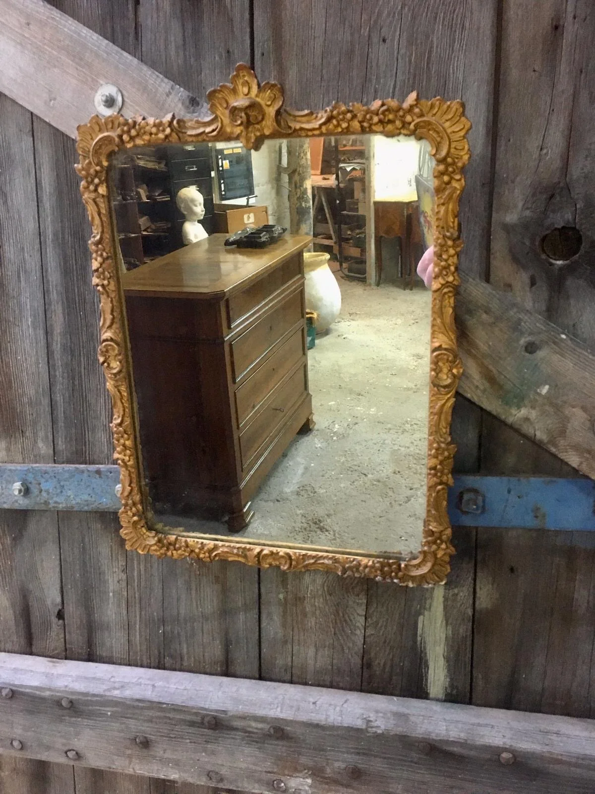 French Gilded Mirror