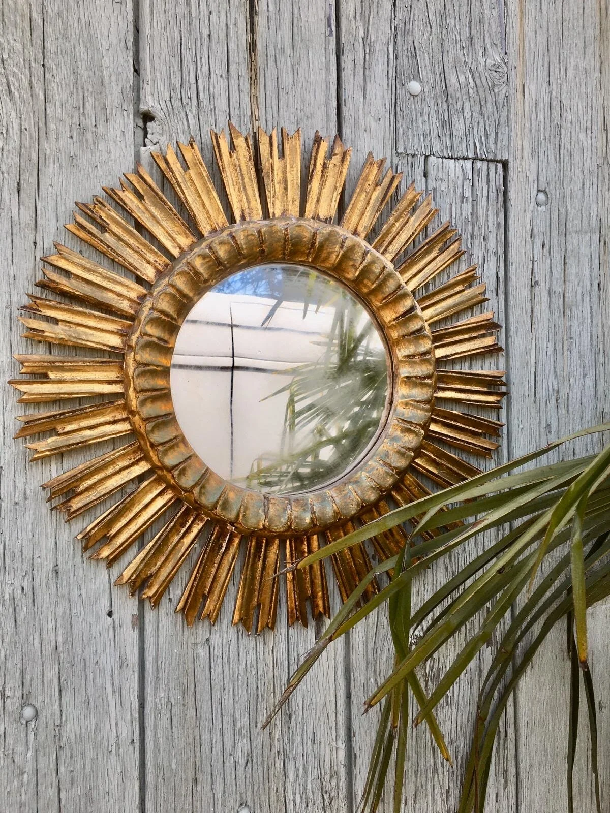 c1930 Sunburst Mirror
