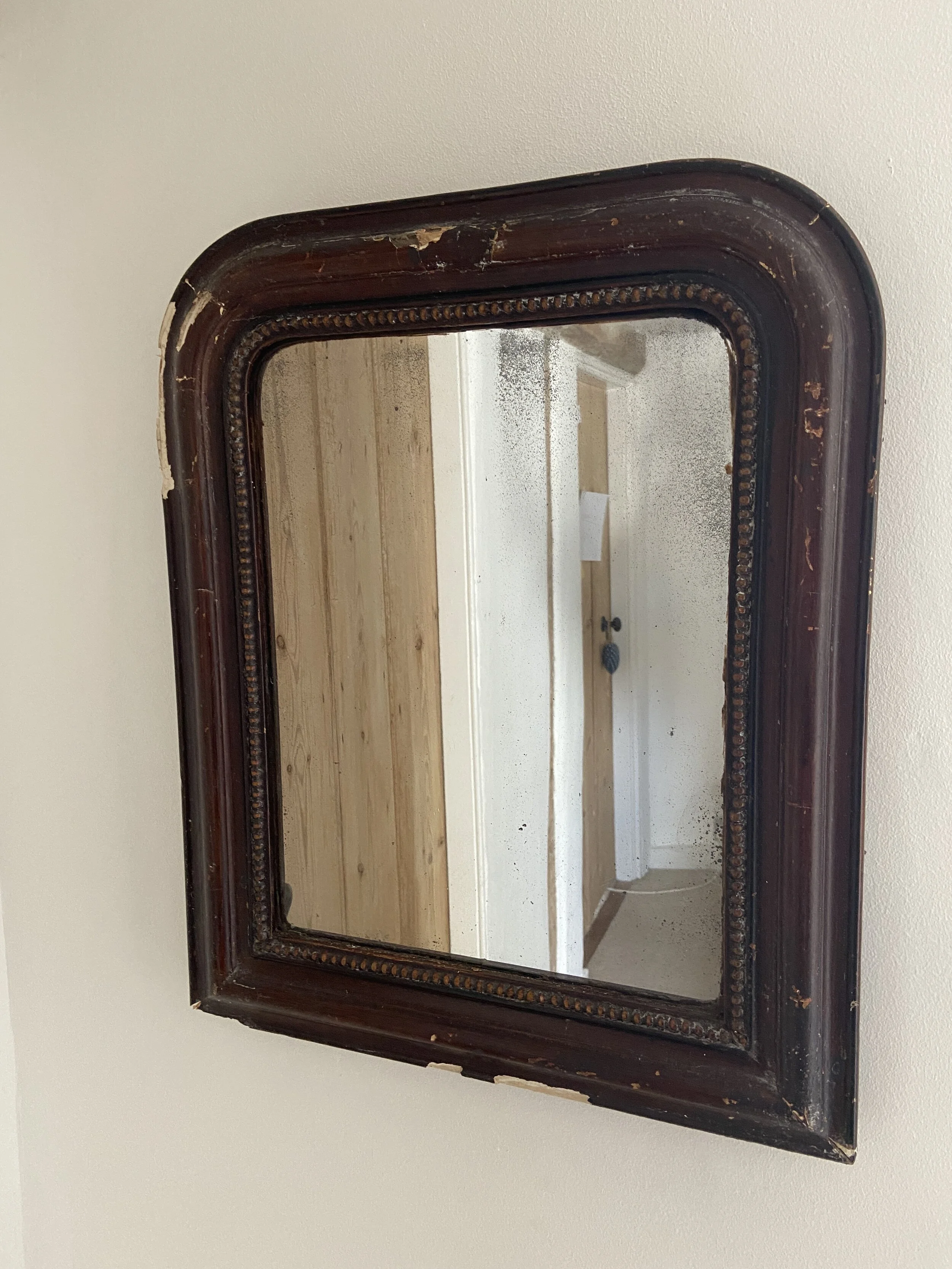 Rustic Bevel Edged Mirror