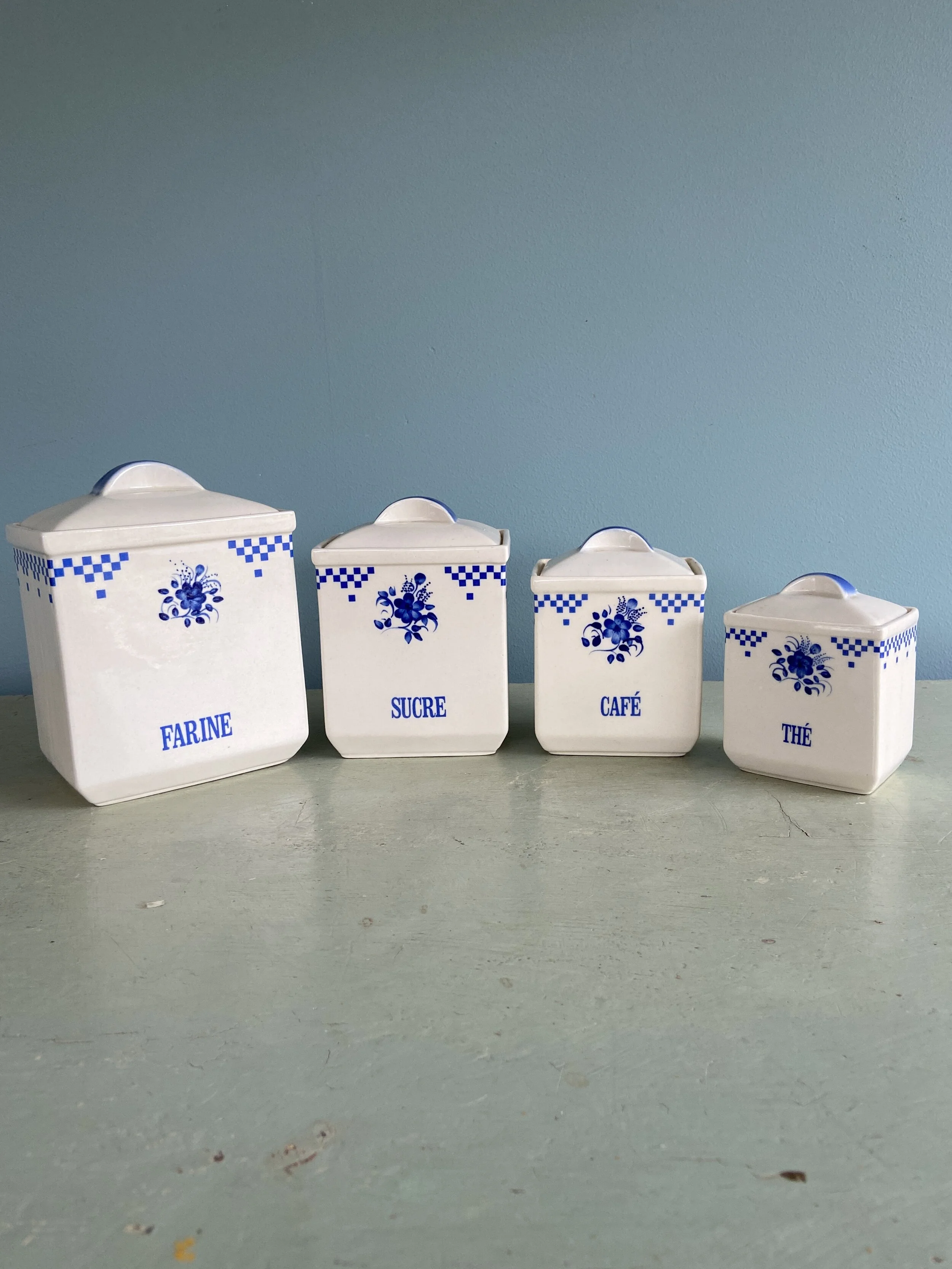 Art Deco Jar Set