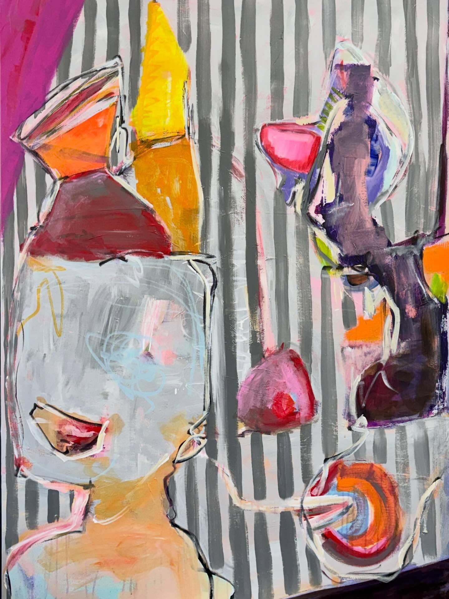 'Francis' is still one of my favorites🥰

#contemporarypaintings #steffimoellers #acrylicpainting #sold